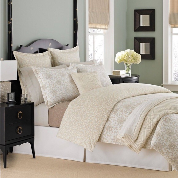 Martha Stewart Delight Floral Flannel  Sham new - Picture 2 of 4